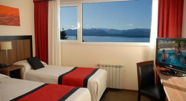 Двухместный номер Standard с видом на озеро Huinid Pioneros Hotel & Aparts