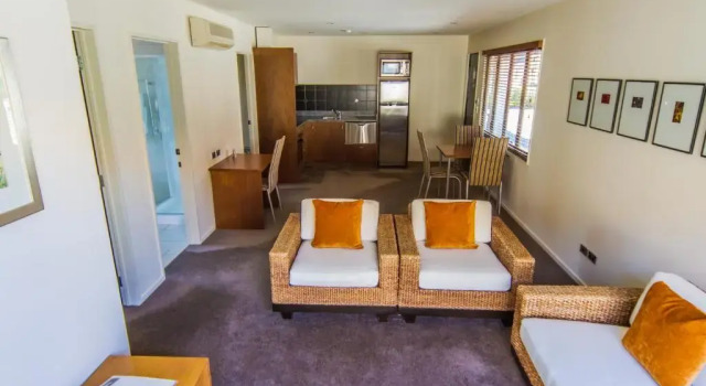 Апартаменты с 2 комнатами Harvest Lodge Motel