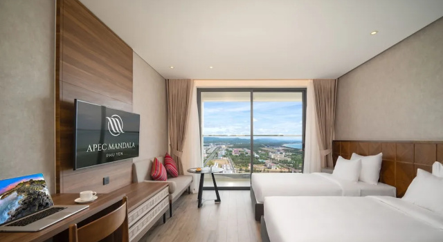 Двухместный номер Premium с балконом Mandala Hotel & Spa Phú Yên - 24hours Stay