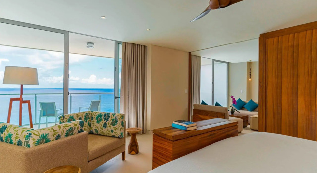 Двухместный люкс c 1 комнатой с видом на океан The Westin Cozumel