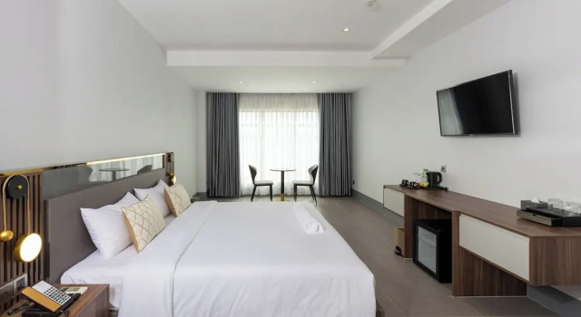 Двухместный номер Deluxe с балконом Munich Hotel
