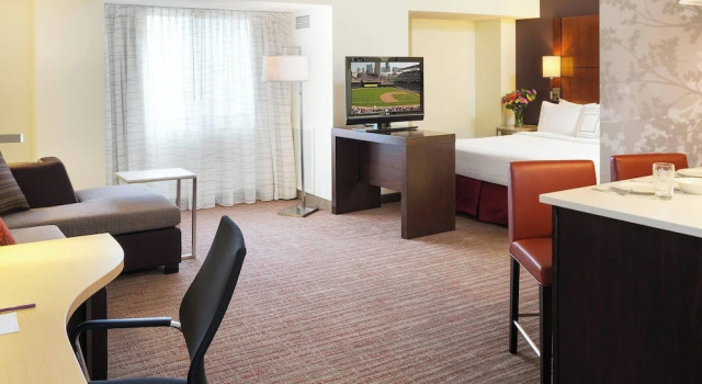 Двухместная студия Residence Inn By Marriott Minneapolis Downtown