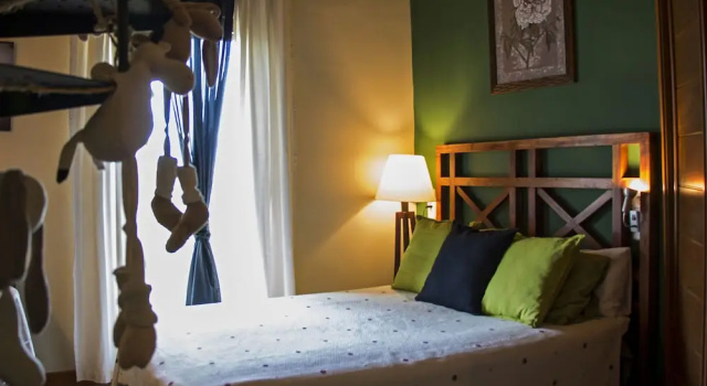 Коттедж с балконом Casa Rural Alquería de Segovia