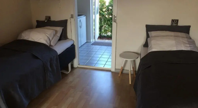 Hammerknuden, Rezervasyon Otel Allinge otoparklı oteller, Hammershus Besøgscenter yakınında, Otopark