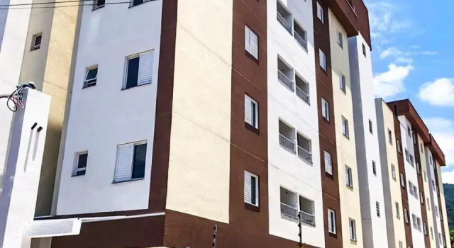 Apartamento novo , poucos metros da praia, 예약 아파트 Ubatuba 상파울루