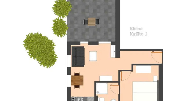 Апартаменты Цокольный этаж Diekhuus Büsum