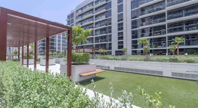Студия Elegant Studio With Garden in Meydan - Dubai