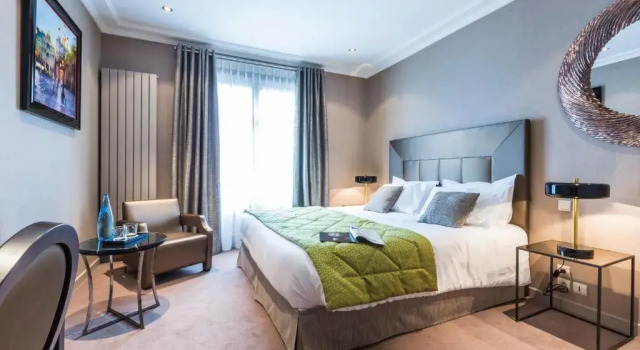 Двухместный номер Standard с видом на озеро Hotel Le Cottage Bise
