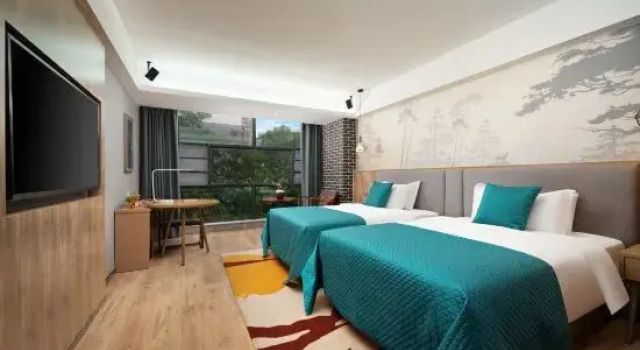 Семейный люкс с 2 комнатами MEHOOD LESTIE Hotel (Langzhong Ancient Town)