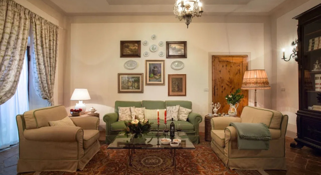 Люкс Дуплекс с видом на парк Villa Fillinelle