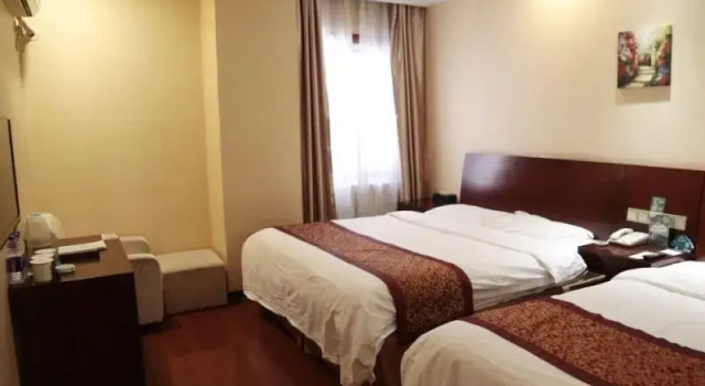 Семейный номер Standard GreenTree Inn TianJin Jinnan District Xiaozhan Training Park Express Hotel