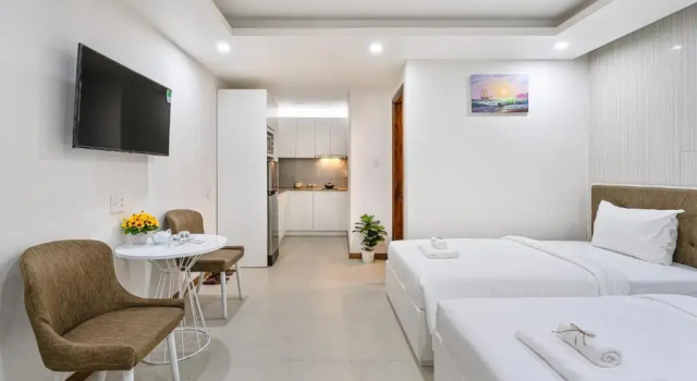 Двухместный номер Deluxe Цокольный этаж The Royal Hotel & Apartment - Phu My Hung