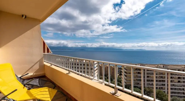 Апартаменты c 1 комнатой Ajaccio, Sanguinaires, Helios, Vue Mer Magnifique, T2 4pers