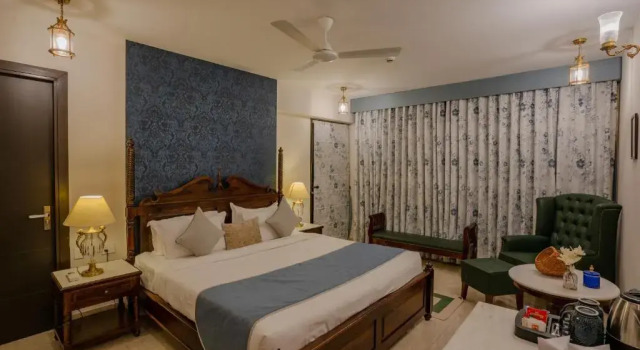 Двухместный номер Deluxe с балконом 35 Sahakar Suites-A Luxury Aparthotel in Jaipur