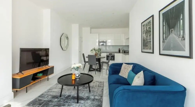 Stylish 2-bedroom Marylebone Retreat, Забронировать Апартаменты/квартира Лондон Большой Лондон, рядом с Театр New Diorama