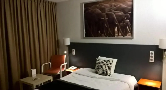 Одноместный номер Standard с видом на сад Hotel Tambourin