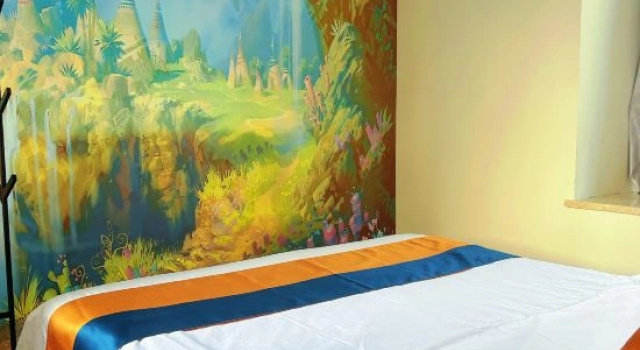 Люкс с 3 комнатами с балконом Wenchang Haishitan Shanhai Homestay