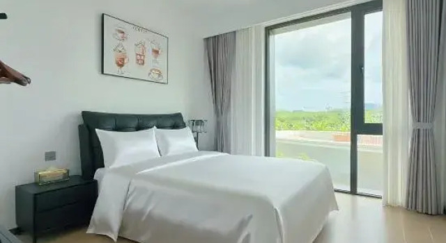 Люкс Deluxe Дуплекс с 3 комнатами с видом на озеро Wanning Xinglong Longing Hotel and Resort(All Suite Rooms)