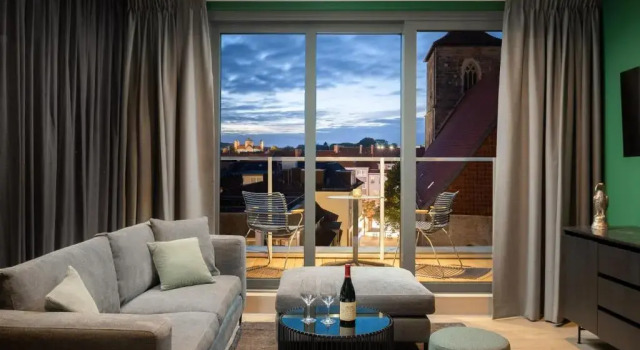 Люкс с балконом Van der Valk Hotel Hildesheim