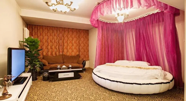 Shiyu Round-bed Theme Service Apartment, Book Lejlighed Hoteller i Beijing Province med parkering, Parkering