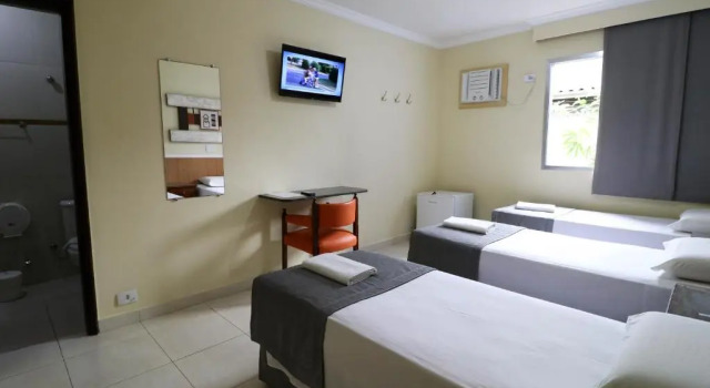 Трёхместный номер Standard Charme Hotel Guarujá Frente Mar