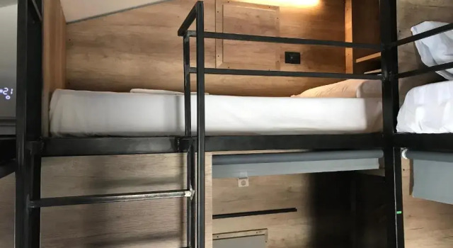 Bett im Wohnheim Eco Hostel