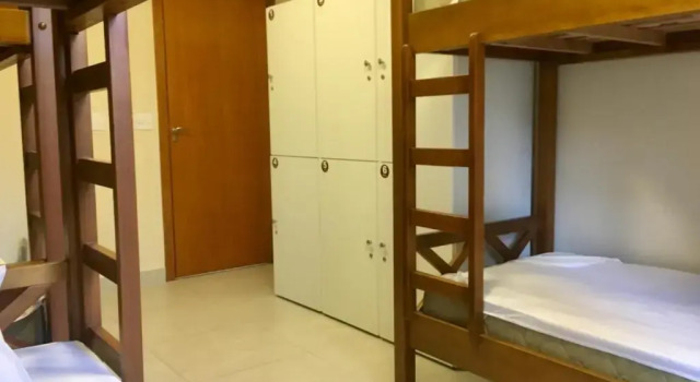 Кровать в общем номере (мужской номер) Tapera Hostel