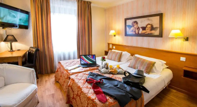 Двухместный номер Standard Logis Hôtel Restaurant La Tête Des Faux