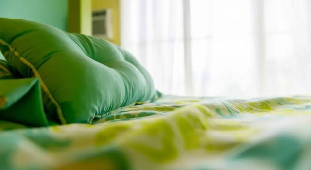 Кровать в общем номере The Big Island Hostel