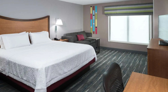 Двухместная студия Hampton Inn & Suites Chicago North Shore