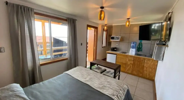 Studio Cabin BBQ Kitchen Parking Pet Wifi, Prenota Appartamento Casablanca Valparaíso