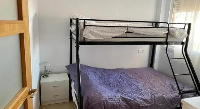 Апартаменты с 2 комнатами Urbanización Mar de Canet, 2 dormitorios con piscina comunitaria, garaje y wifi