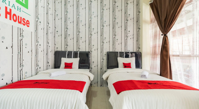 Двухместный номер Standard RedDoorz Syariah near Pasar Aur Kuning