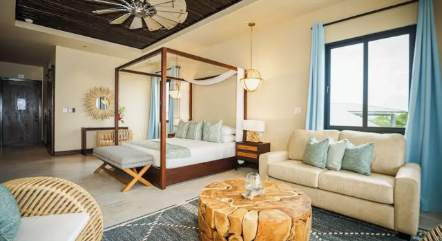 Двухместный люкс с балконом и oceanfront Prana Maya Island Resort