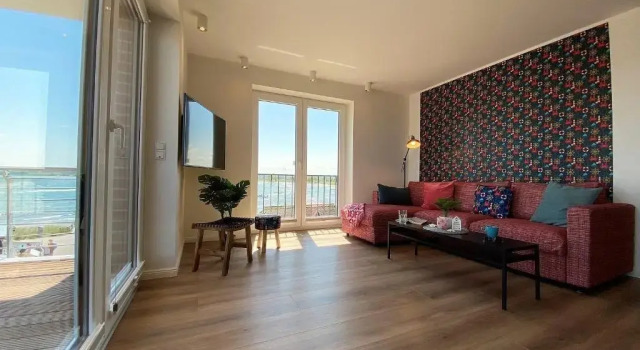 Апартаменты Meeresblick-Fraeulein-Krabbe-Haus-3-WE-40