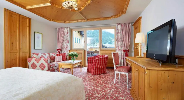 Номер Deluxe Romantik Hotel Krone