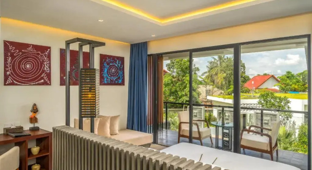 Номер Deluxe с видом на бассейн Metta Residence & Spa