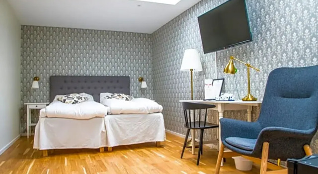 Номер Deluxe Lindesbergs Stadshotell