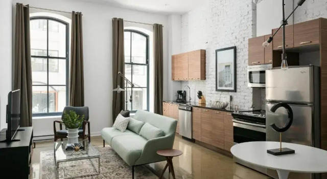 Апартаменты c 1 комнатой Hip Old Montreal Suites by Sonder
