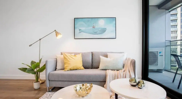 87 Docklands 2BD 2BTH Waterside with Carpark, Забронировать Отель Отели Мельбурна 4 звезды, рядом с Пристань для яхт «Е», 4*
