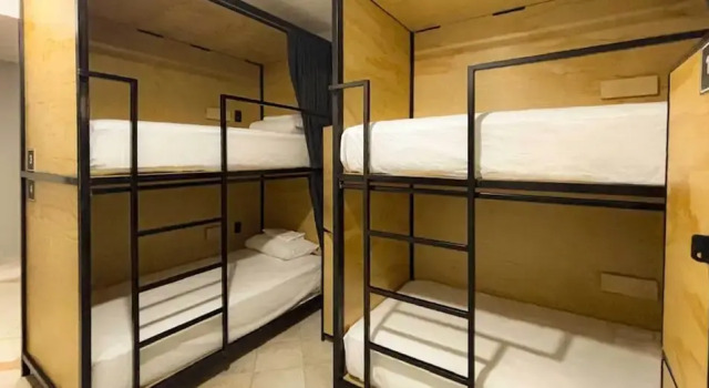 Кровать в общем номере (женский номер) Hostal CASA MX quinta avenida