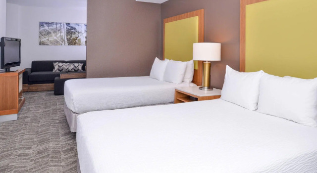 Четырёхместная студия SpringHill Suites Fairfax Fair Oaks
