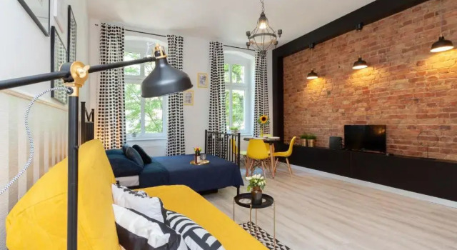 Семейная студия Sydonia Apartments - Mint Apartment