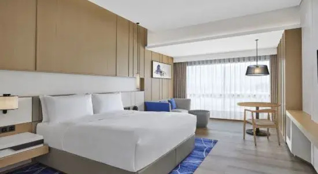 Двухместный номер Deluxe Courtyard by Marriott Xiamen