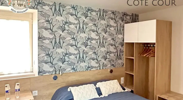 Номер Classic Logis Hotel Le Laurier Fleuri