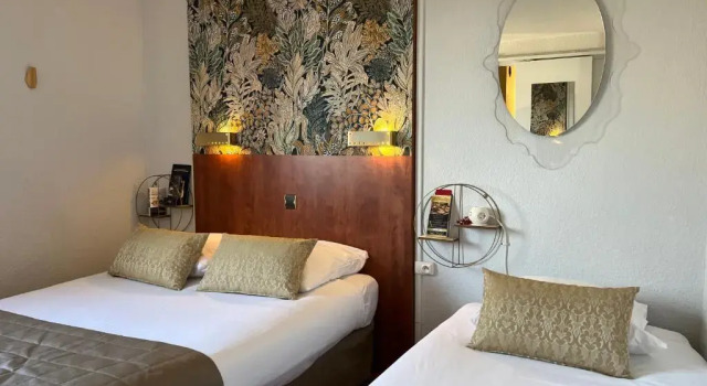 Трёхместный номер Standard Hotel Arc-En-Ciel Colmar Contact Hotel