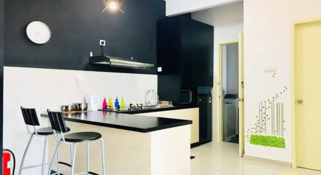 Апартаменты c 1 комнатой с балконом и с видом на бассейн Atlantis Apple Home Melaka Town Area