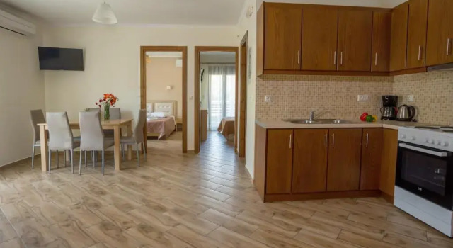 Апартаменты с 2 комнатами с балконом Kavadias Apartments