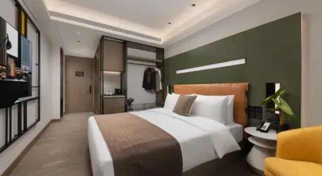 Люкс Shanghai Jiading New Town Suisse Place Apartment Hotel