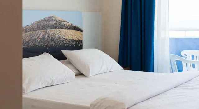 Двухместный номер Deluxe с видом на море Hotel Mediterraneo